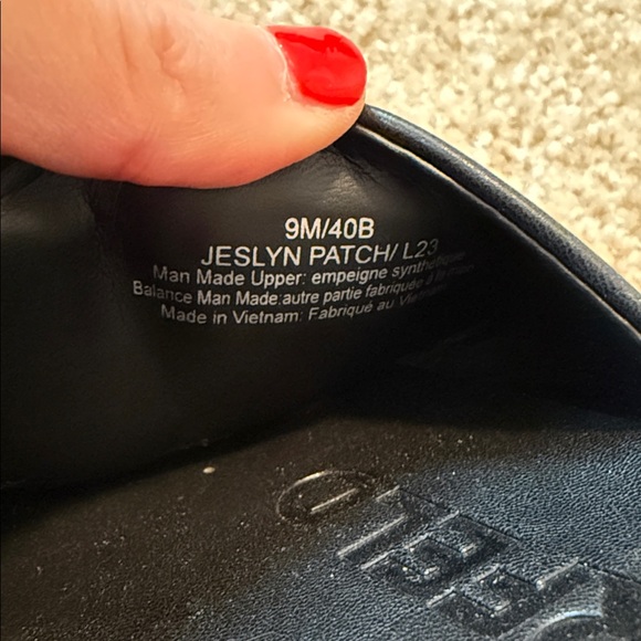 Karl Lagerfeld Jeslyn Patch logo slide sandal black rhinestone shoe size - Picture 5 of 5